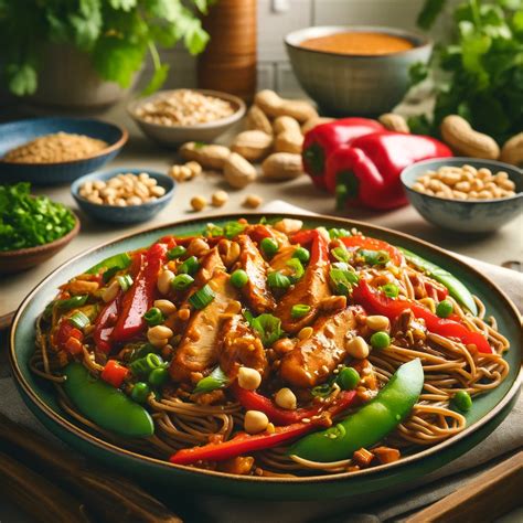  Suqian Soba Noodles:  Un'esplosione di sapori piccanti che ti trasporteranno in un turbinio di texture deliziose!